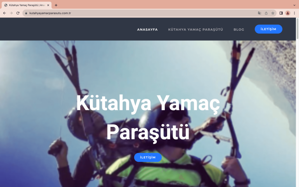 kutahya yamac parasutu portfolio